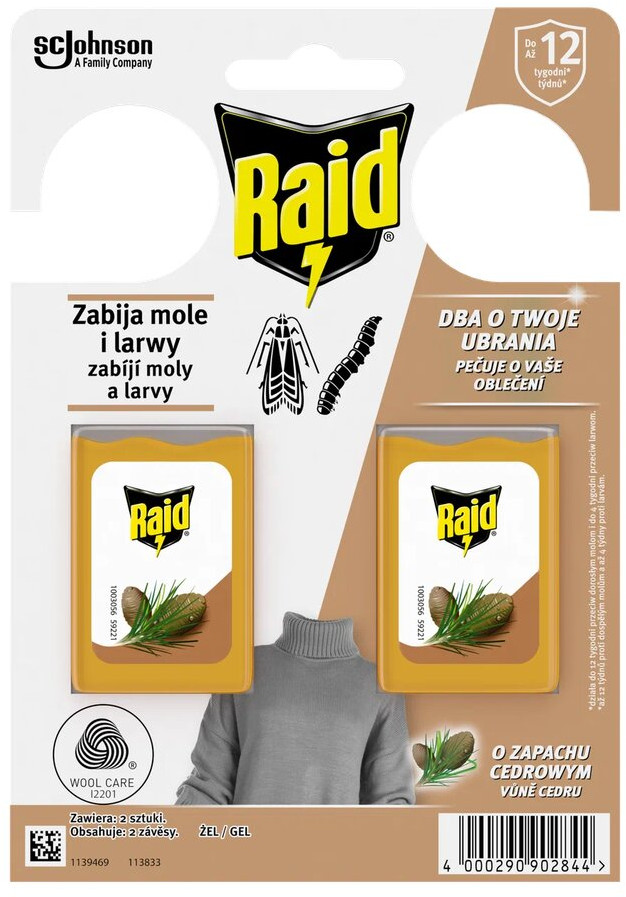 Антимоль гель «Кедр» | Raid