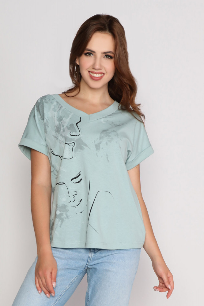 Футболка женская «Тет-а-тет» | MARGO