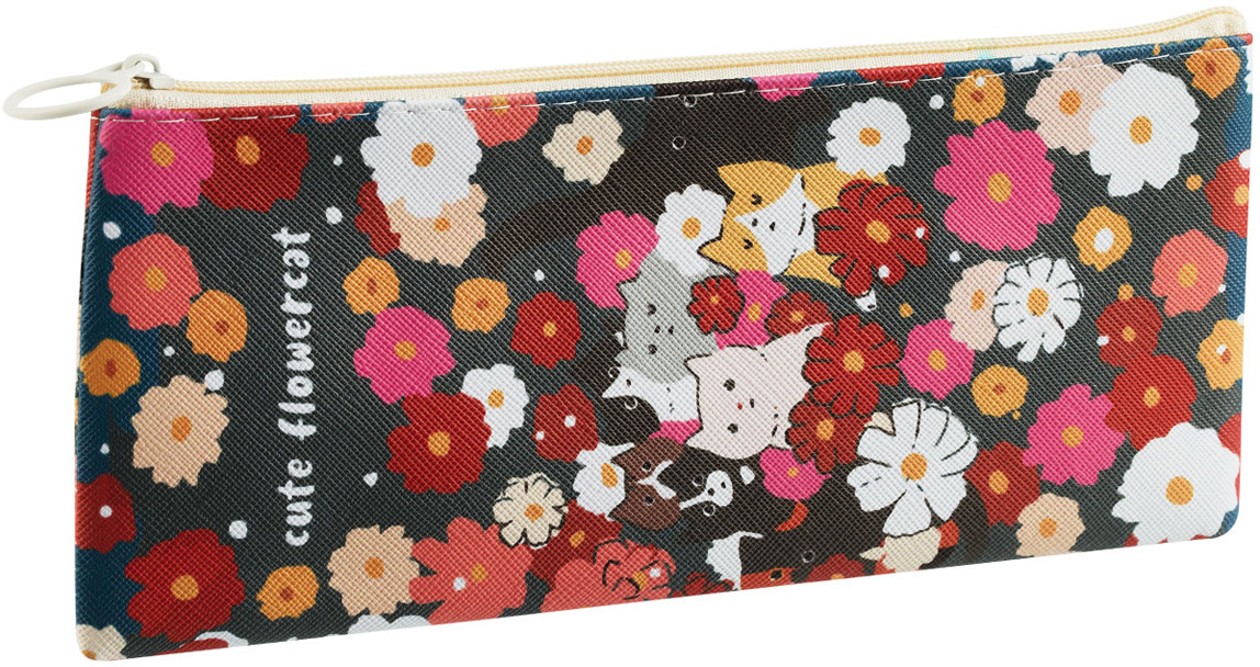 Пенал мягкий «Flowers» | Meshu