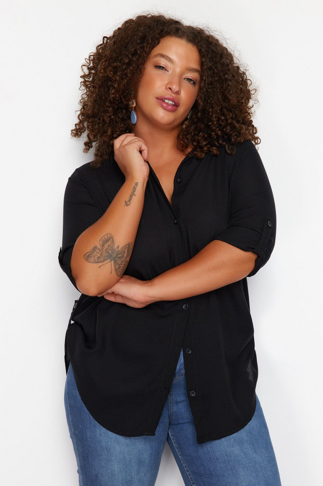 Рубашка женская | Trendyol Curve