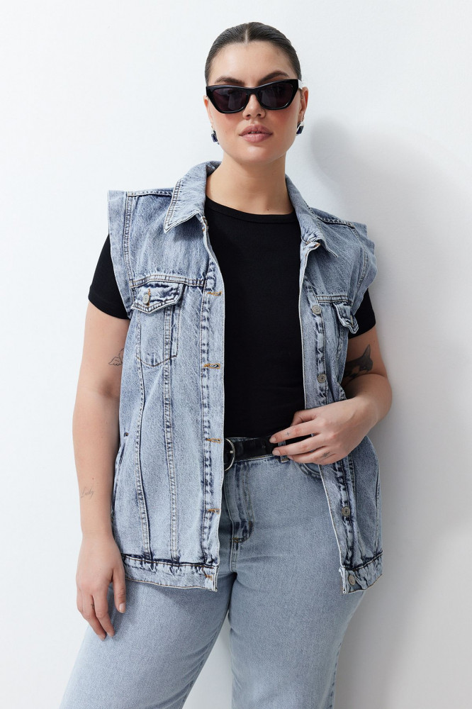 Жилет женский | Trendyol Curve