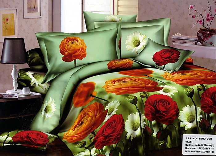 Комплект постельного белья «Tango» (арт. ts03-908, евро, сатин, 2 наволочки 50х70) | ТекстильГрупп