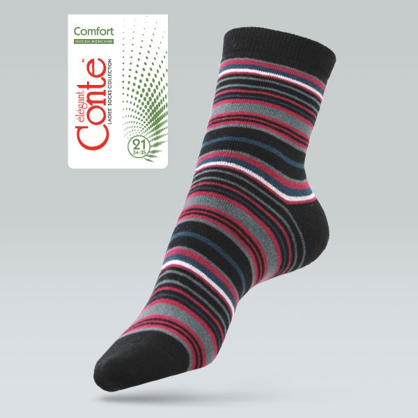 Носки женские хлопковые "CLASSIC" (махровые) | Conte Elegant