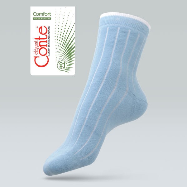 Носки женские хлопковые "CLASSIC" (махровые) | Conte Elegant