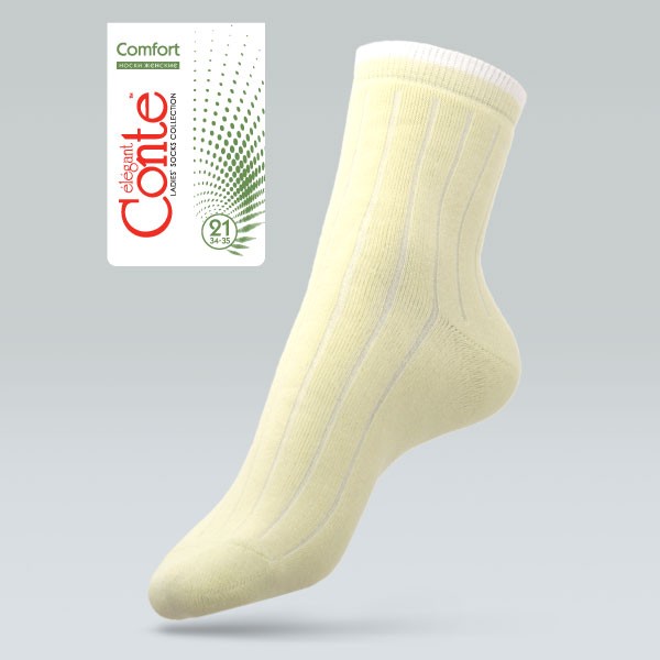 Носки женские хлопковые "CLASSIC" (махровые) | Conte Elegant