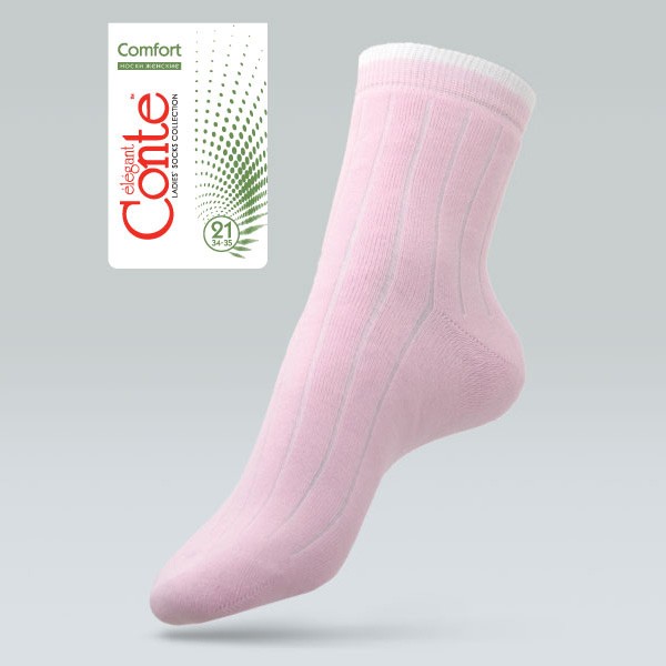 Носки женские хлопковые "CLASSIC" (махровые) | Conte Elegant