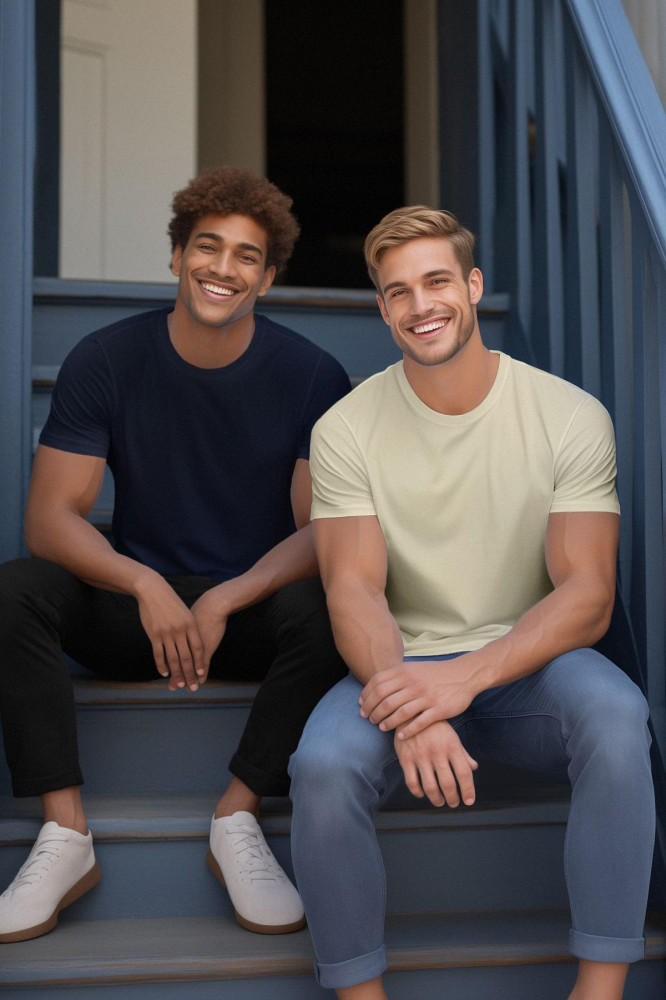 Комплект футболок мужских | TRENDYOL MAN