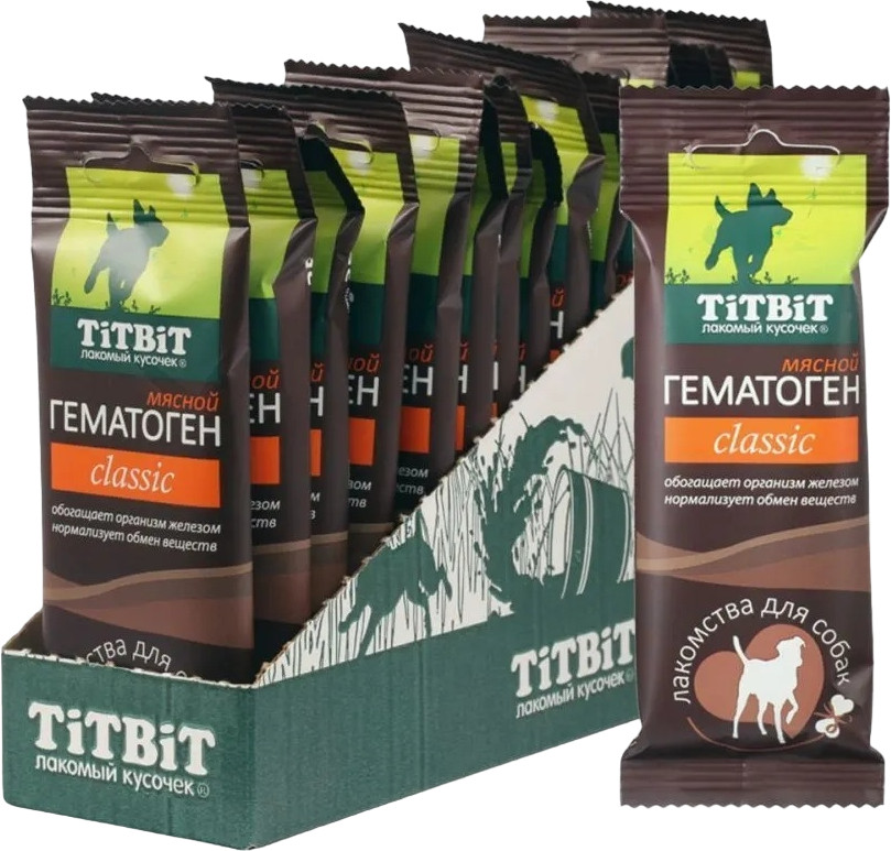 Набор гематогенов мясных | Dent | TiTBiT