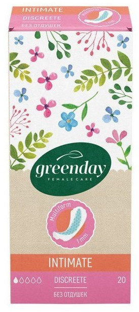 Прокладки ежедневные «Discreete» | GreenDay