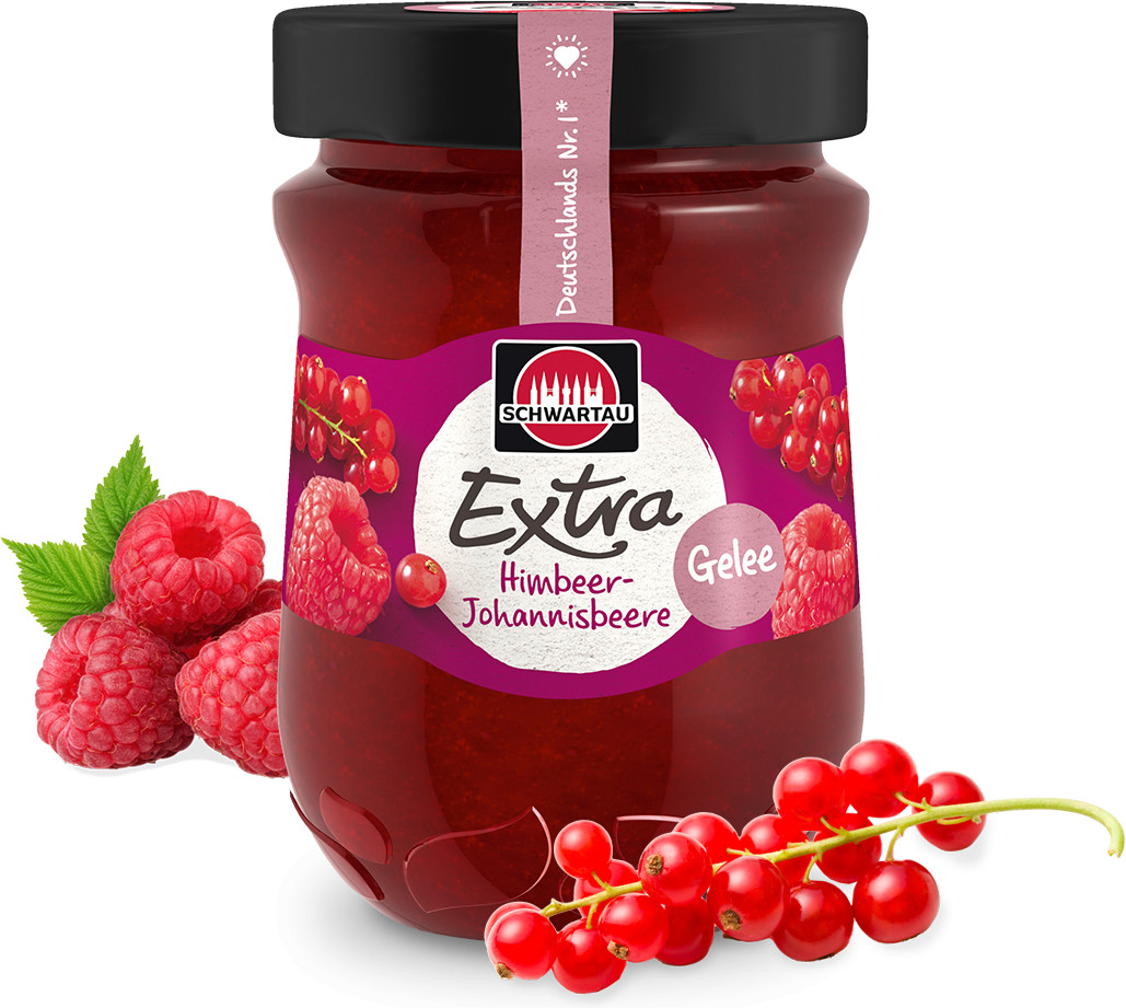 Желе «Малина-Красная смородина» | Extra | Schwartau