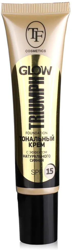 Тональный крем «Glow Triumph Foundation SPF 15», оттенок 205 теплый бежевый | Triumph