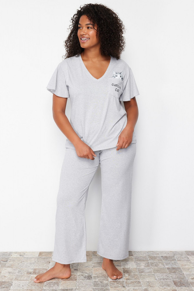 Пижама женская | Trendyol Curve