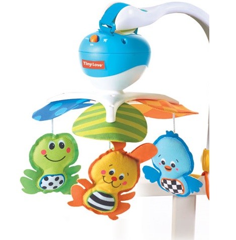 Музыкальный мобиль 2 в 1 "Веселая Африка", 2 поколение | Tiny Love