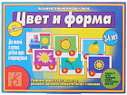 Игра настольная «Цвет и форма»