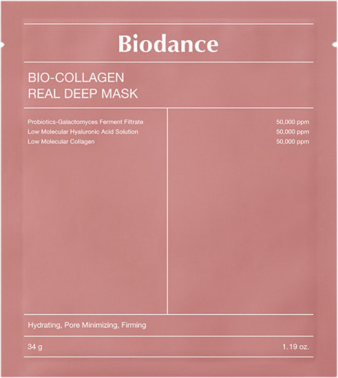 Маска для лица «Bio-collagen real deep mask»