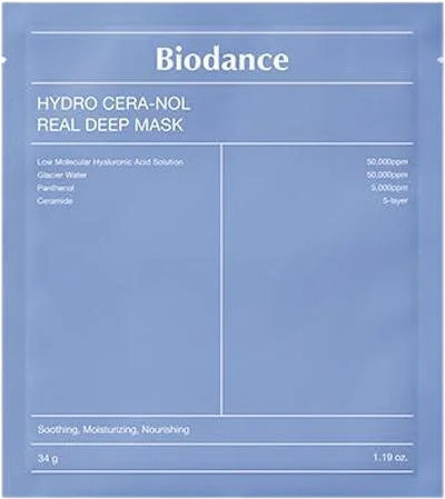 Маска для лица «Hydro cera-nol real deep mask»