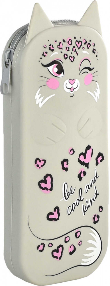 Пенал школьный «Кот в сердечках» | Котики | Феникс +