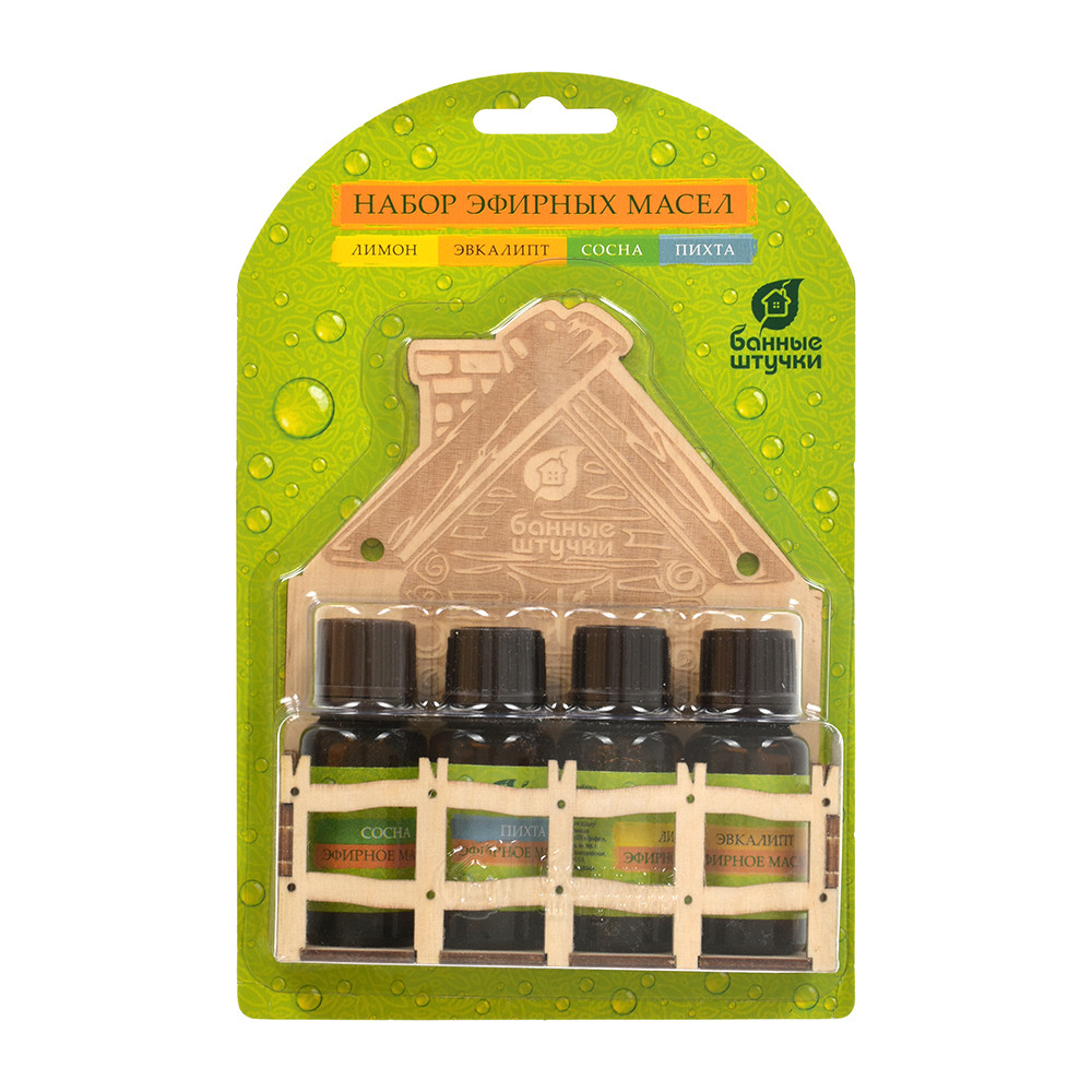 Набор масел эфирных «Банька» | Банные штучки