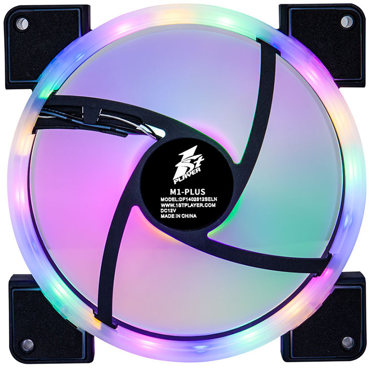 Комплект кулеров для компьютерного корпуса Firemoon M1-PLUS COMBO 3в1 | 1STPLAYER