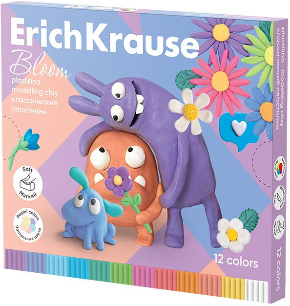 Пластилин классический «Jolly Friends» | Jolly Friends | Erich Krause