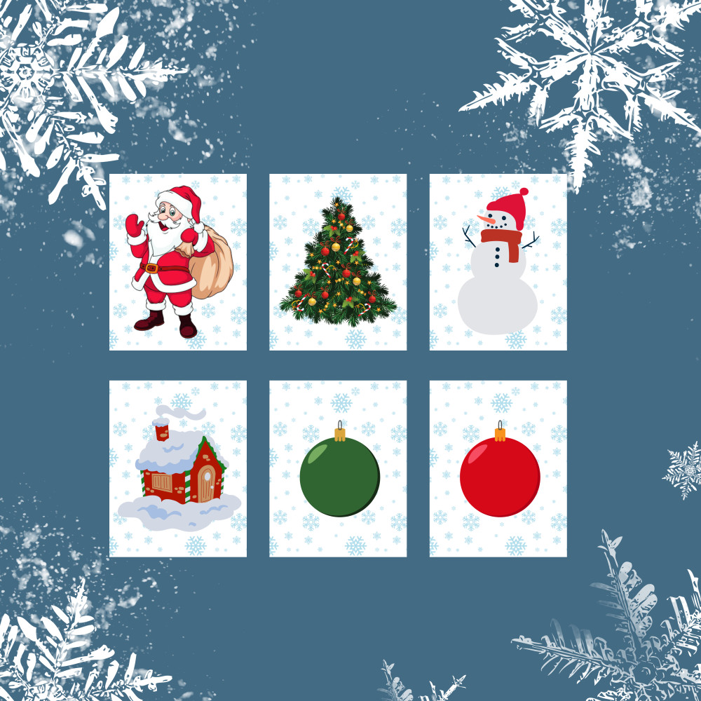 Набор наклеек «Новый год»