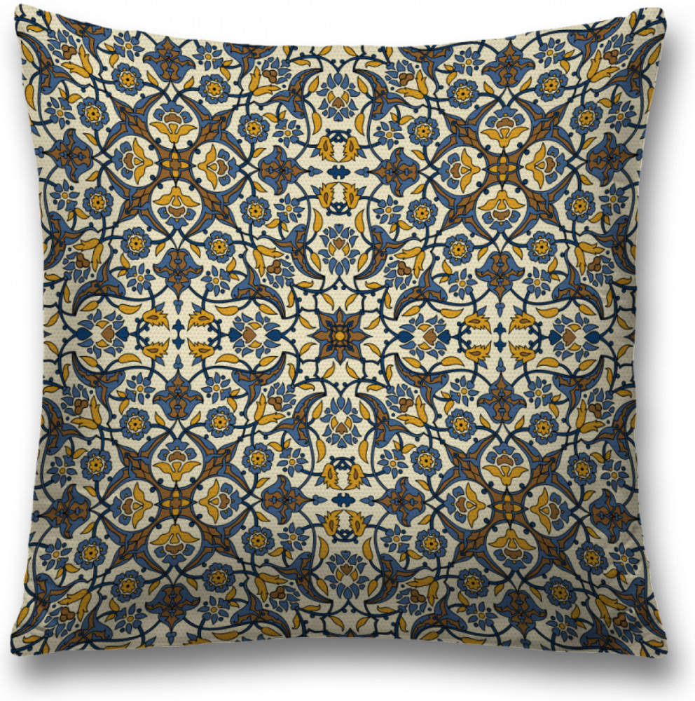 Наволочка декоративная «Марокканский узор» | JoyArty