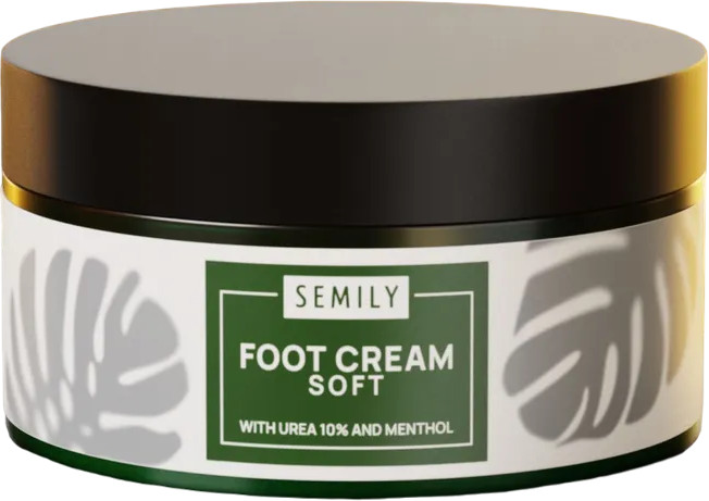 Крем для ног увлажняющий с мочевиной «Foot Cream Soft» | Semily