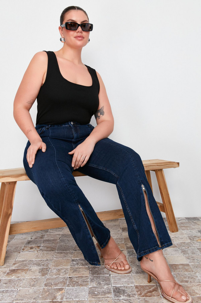 Джинсы женские | Trendyol Curve