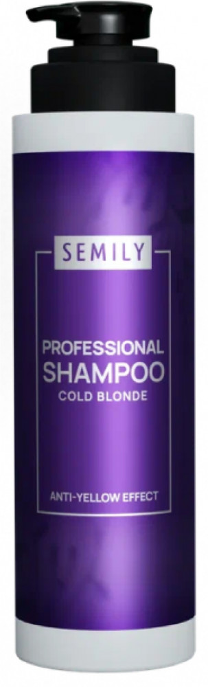 Шампунь для нейтрализации желтизны «Cold Blonde» | Semily