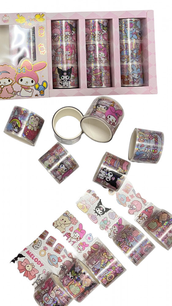 Набор скотчей декоративных «Санрио»