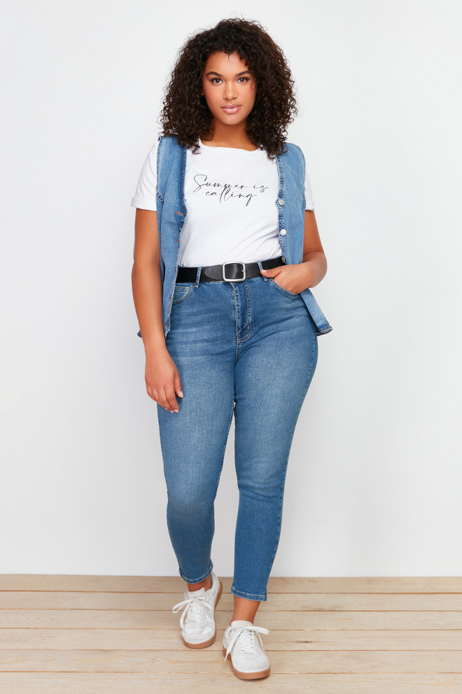 Джинсы женские | Trendyol Curve