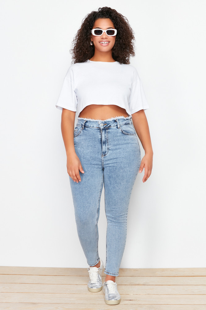 Джинсы женские | Trendyol Curve