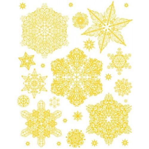 Украшение новогоднее оконное "Снежинки" (31247) | Новогодние украшения | Феникс Презент