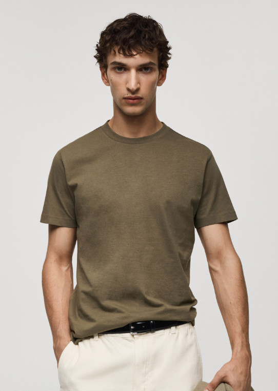 Футболка мужская | MANGO