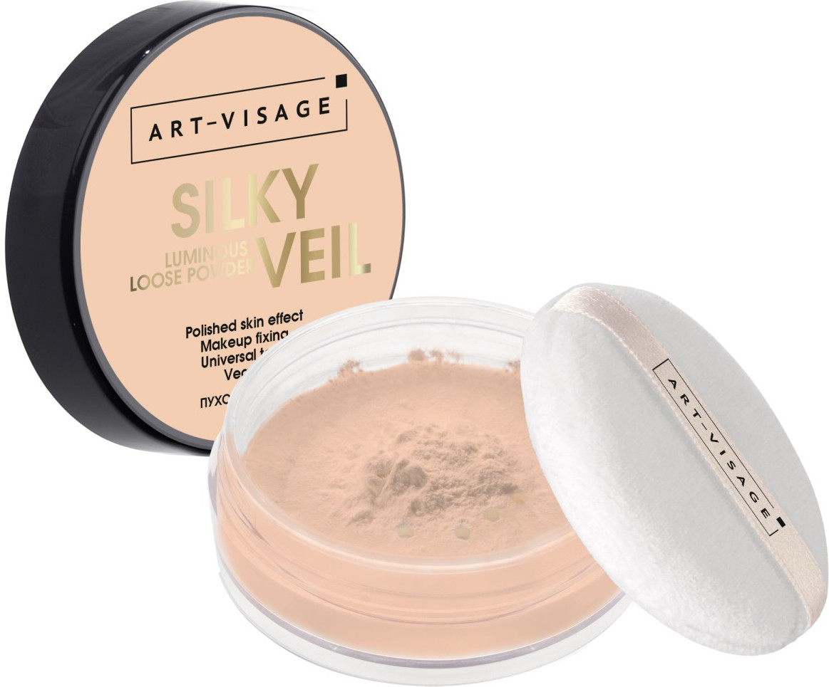 Пудра для лица «Silky Veil», оттенок 303 Сияющий | Art-Visage