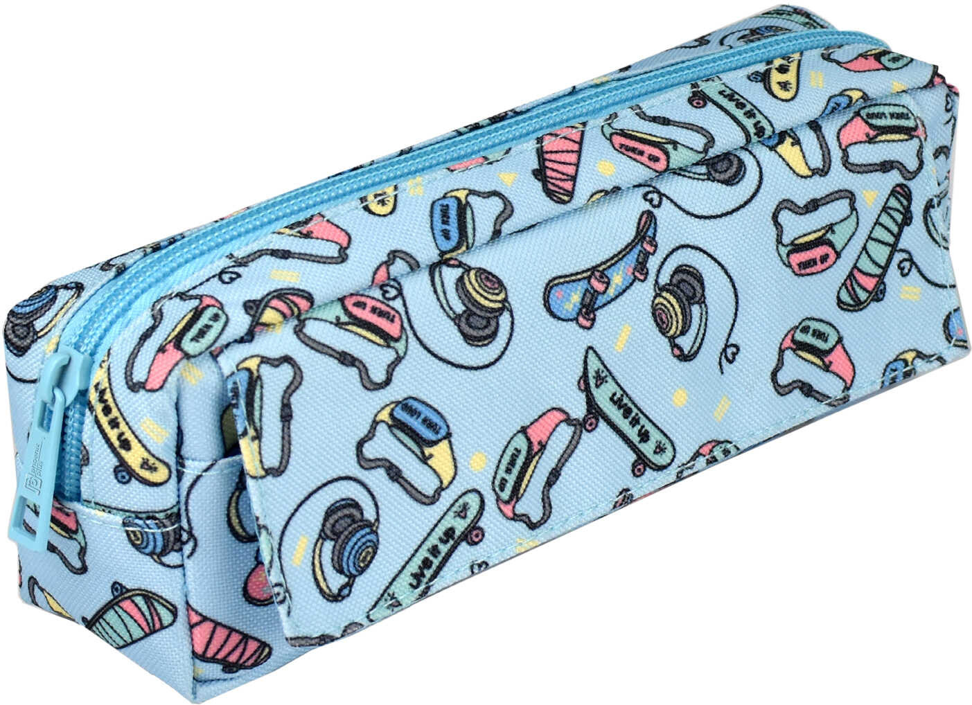 Пенал школьный «Яркие фразы» | Стрит стайл | Феникс +