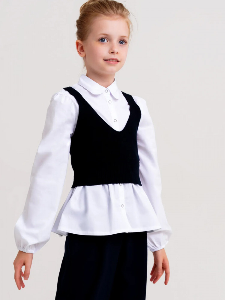 Жилет для девочек | School | PlayToday