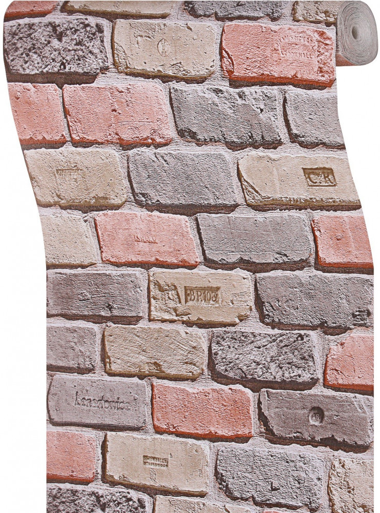 Обои бумажные двухслойные «Кирпичи» | Пермские обои