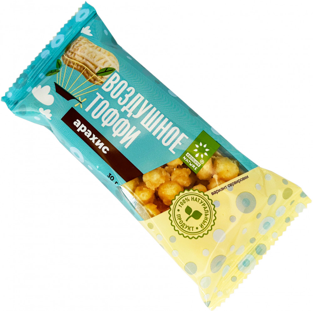 Батончик злаковый с арахисом «Воздушное тоффи» | Диво-Хлеб