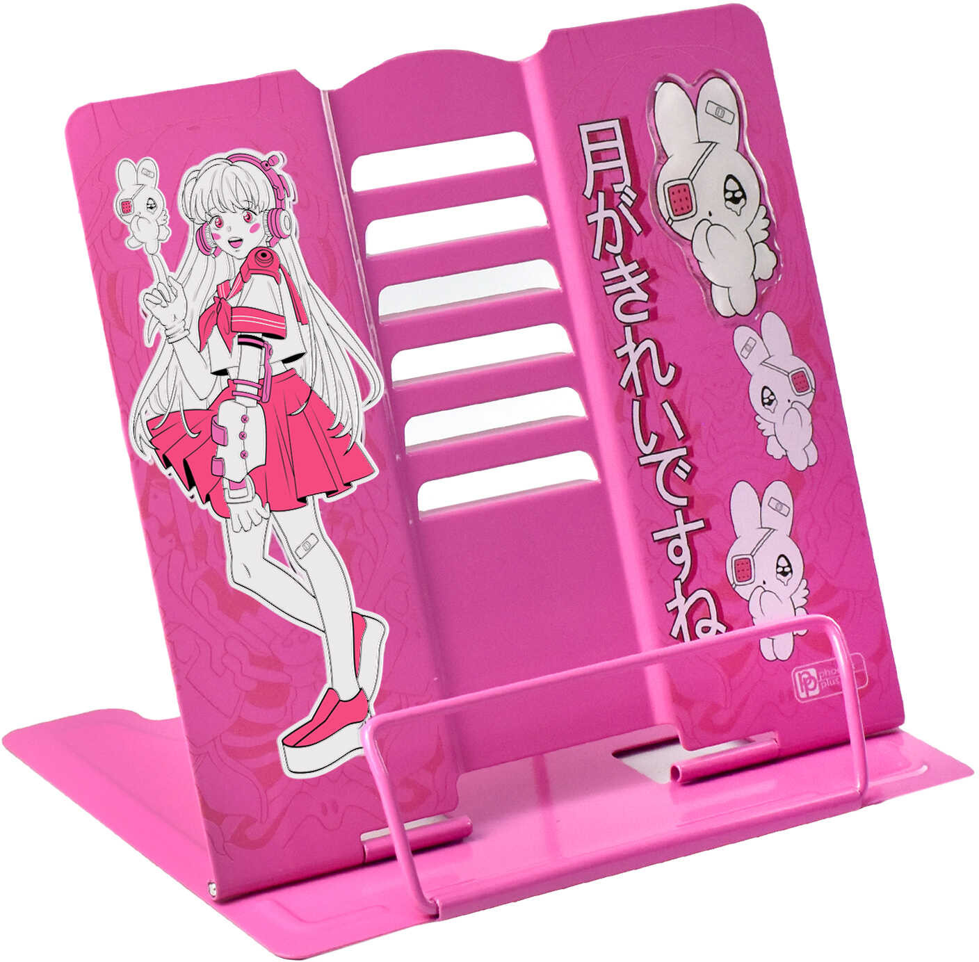 Подставка для книг «Розовая девушка» | Аниме/манга | Феникс +