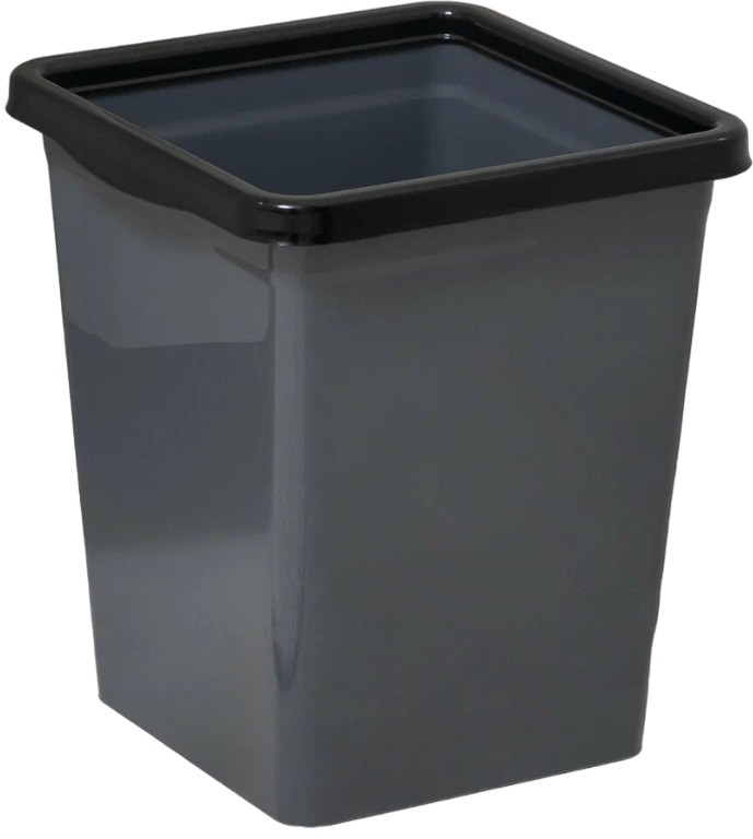 Ведро для мусора с фиксатором | Tandem | Violet