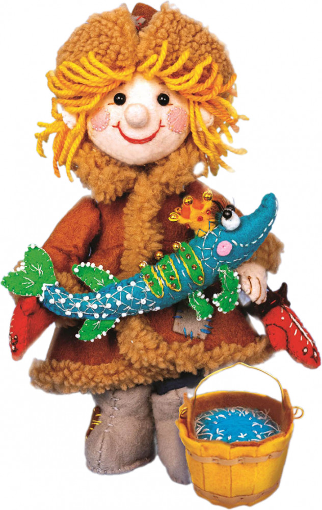 Набор для создания игрушки «Емеля» | Кукла Перловка