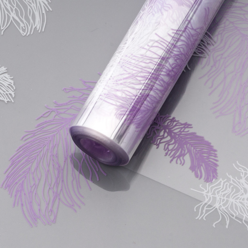 Пленка глянцевая в рулоне «Перышки» | Айрис