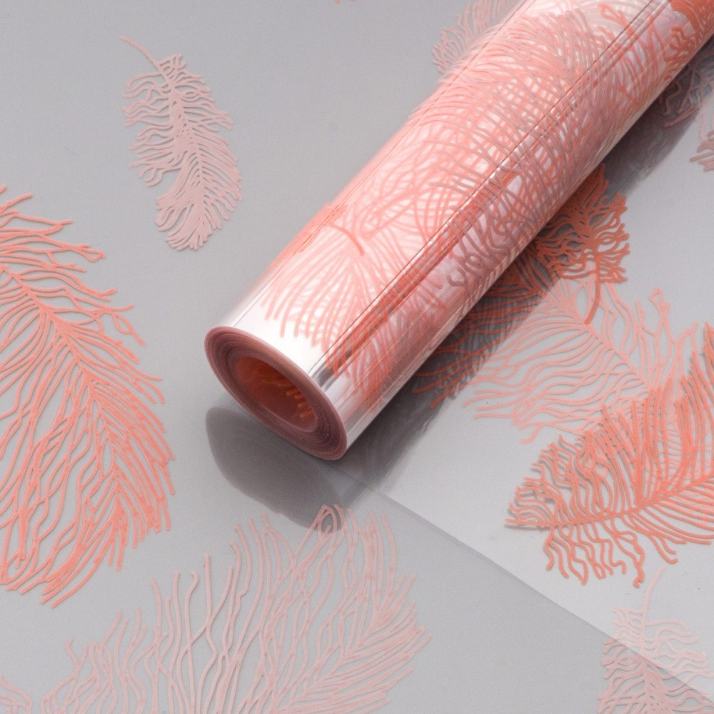 Пленка глянцевая в рулоне «Перышки» | Айрис