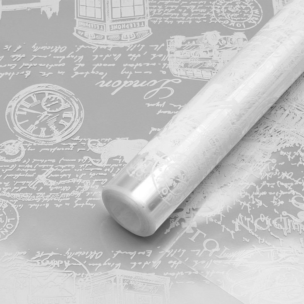 Пленка прозрачная в рулоне «Лондон» | Айрис