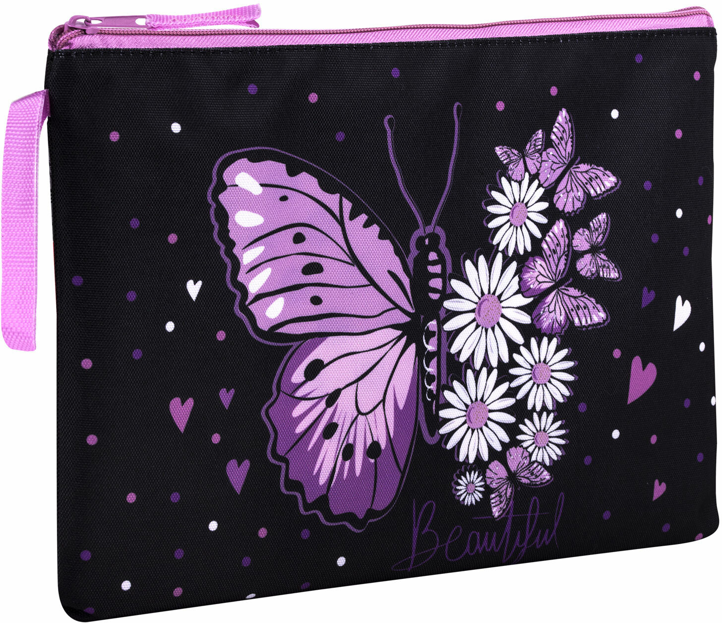 Папка для тетрадей «Flower butterfly» | Slim A4 | Brauberg