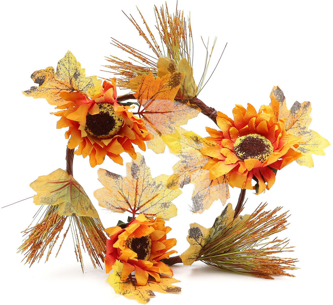 Венок из искусственных цветов | Айрис