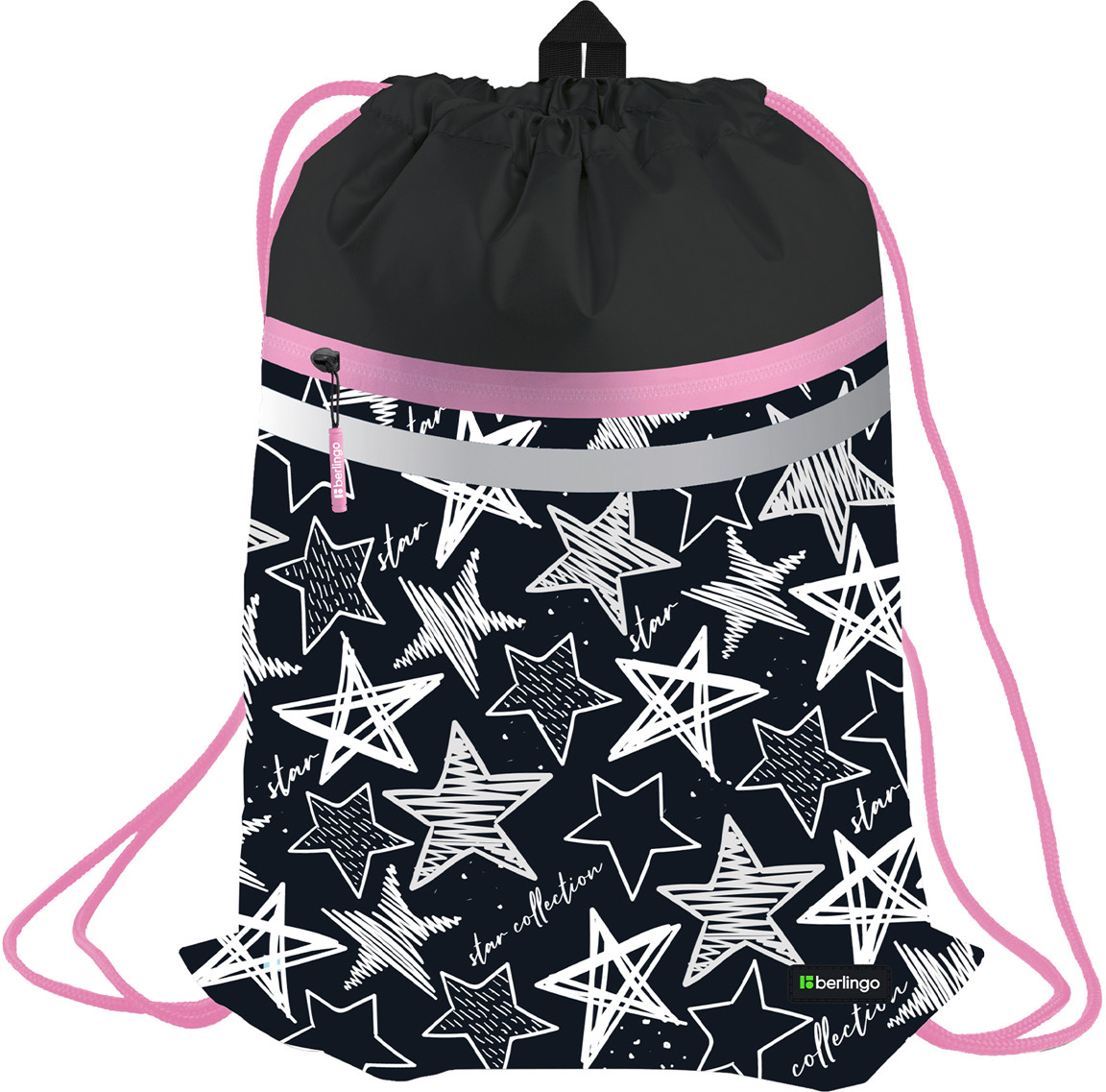 Мешок для обуви «Glossy stars» | Glossy stars | Berlingo