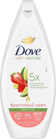 Гель крем для душа «Клубника и лайм» | Dove