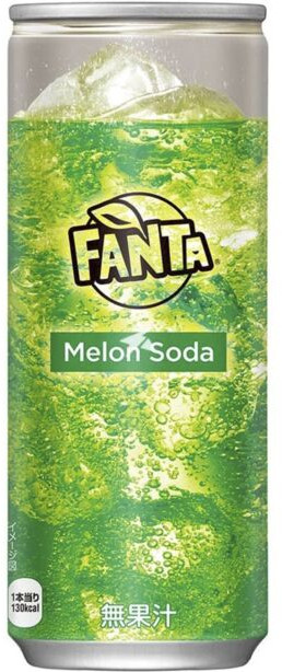 Напиток газированный со вкусом дыни и крем-соды «Melon Soda» | Fanta